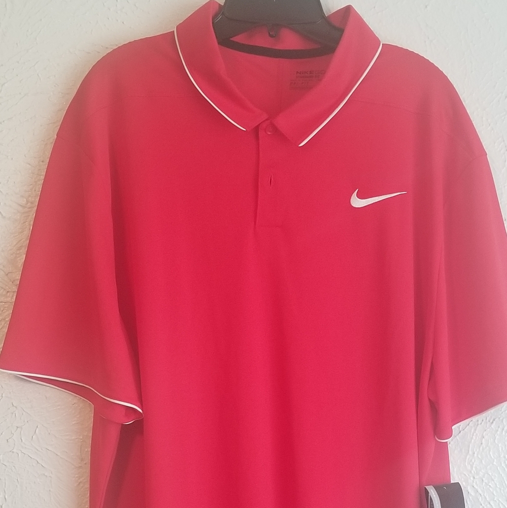 Red Nike Polo